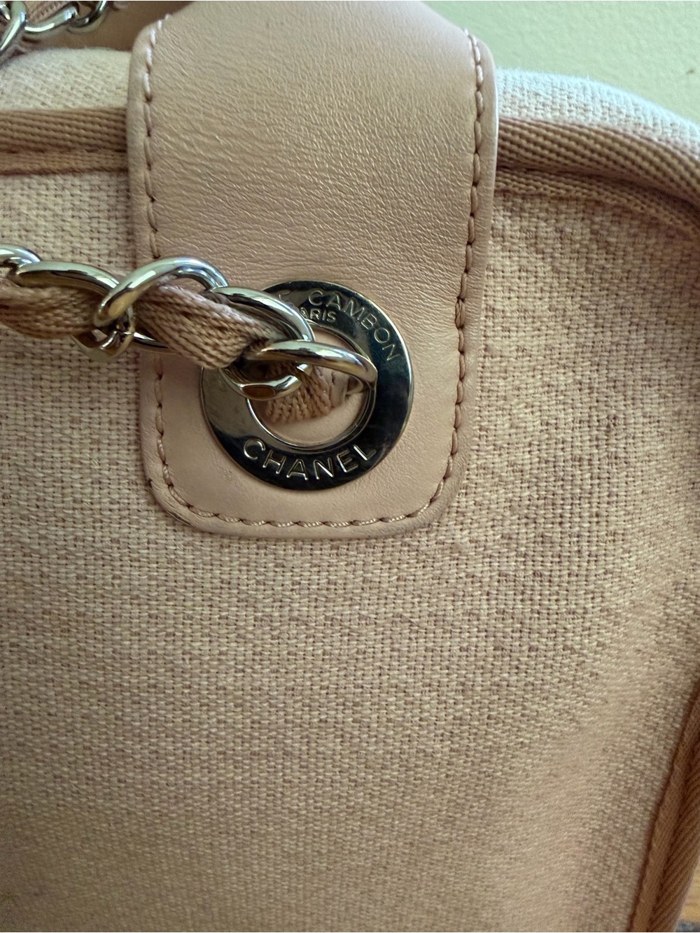 Authentic Chanel Deauville bowling shoulder bag - Picture 8 of 16